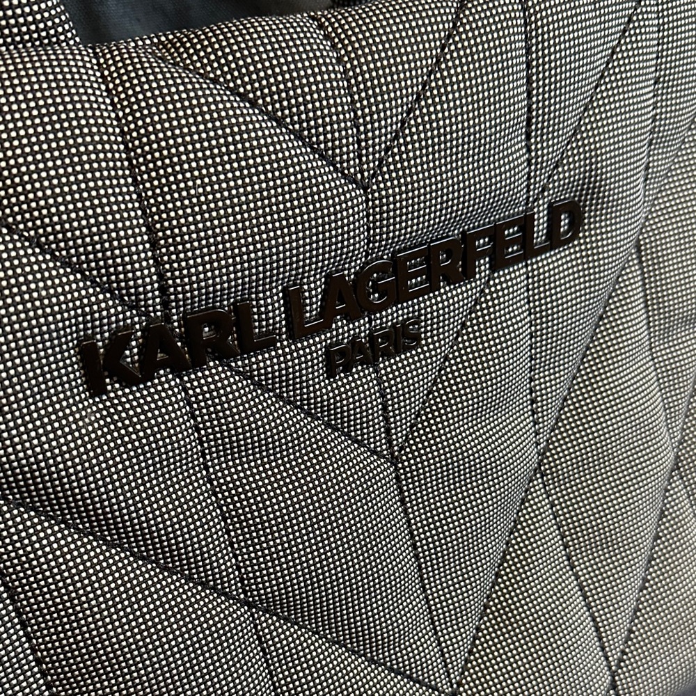 Karl Lagerfeld Voyage Quilted Bag - Picture 2 of 6